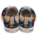 Cartoon Starry Night Vincent Van Gogh Men s Low Top Canvas Sneakers View4