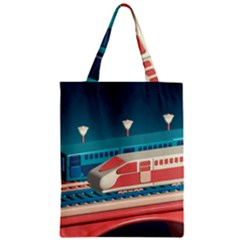 Bridge Transportation Train Toys Zipper Classic Tote Bag by Modalart