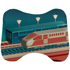 Bridge Transportation Train Toys Head Support Cushion by Modalart