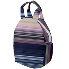 Horizontal Line Strokes Color Lines Travel Backpack by Pakjumat