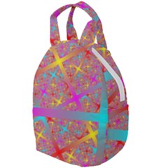 Geometric Abstract Colorful Travel Backpack by Pakjumat