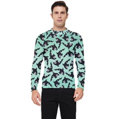 Orca Killer Whale Fish Men s Long Sleeve Rash Guard by Pakjumat