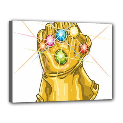 The Infinity Gauntlet Thanos Canvas 16  X 12  (stretched) by Maspions