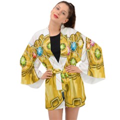 The Infinity Gauntlet Thanos Long Sleeve Kimono by Maspions