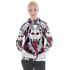 Krampus Women s Hooded Pullover by Maspions