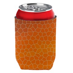 Orange Mosaic Structure Background Can Holder by Hannah976