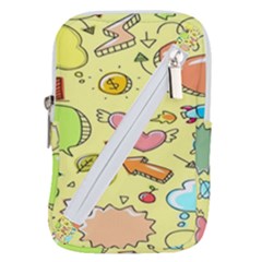 Cute Sketch Child Graphic Funny Belt Pouch Bag (large) by Hannah976