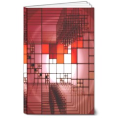 Pattern Structure Light Patterns 8  X 10  Softcover Notebook by Hannah976