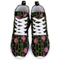 Rose Abstract Rose Garden Women s Lightweight High Top Sneakers View1