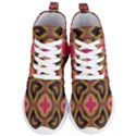 Kaleidoscope Art Pattern Ornament Women s Lightweight High Top Sneakers View1