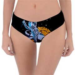 Astronaut Planet Space Science Reversible Classic Bikini Bottoms by Sarkoni