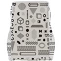 Pattern Hipster Abstract Form Geometric Line Variety Shapes Polkadots Fashion Style Seamless Car Seat Velour Cushion  View2