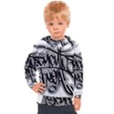 Hip Hop Music Drawing Art Graffiti Kids  Hooded Pullover View1