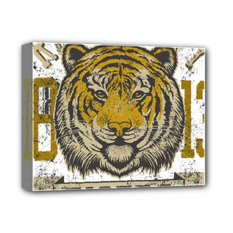 1813 River City Tigers Athletic Department Deluxe Canvas 14  X 11  (stretched) by Sarkoni