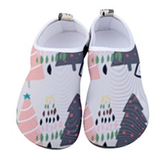 Christmas Trees Icons Kids  Sock-style Water Shoes by Apen