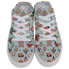 Christmas Cartoon Pattern Half Slippers by Apen