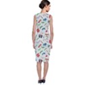 New Year Christmas Winter Pattern Classic Sleeveless Midi Dress View2