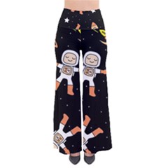 Astronaut Space Rockets Spaceman So Vintage Palazzo Pants by Ravend