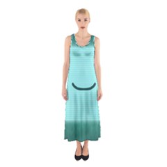 Adventure Time Bmo Sleeveless Maxi Dress by Sarkoni