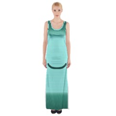 Adventure Time Bmo Thigh Split Maxi Dress by Sarkoni