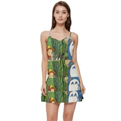 Anime My Neighbor Totoro Jungle Short Frill Dress by Sarkoni