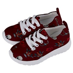 Tattoo Old School Background Pattern Kids  Lightweight Sports Shoes by Bedest