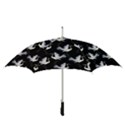 Crane Pattern Straight Umbrellas View3