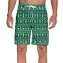 Wallpaper Ugly Sweater Backgrounds Christmas Men s Beach Shorts View1