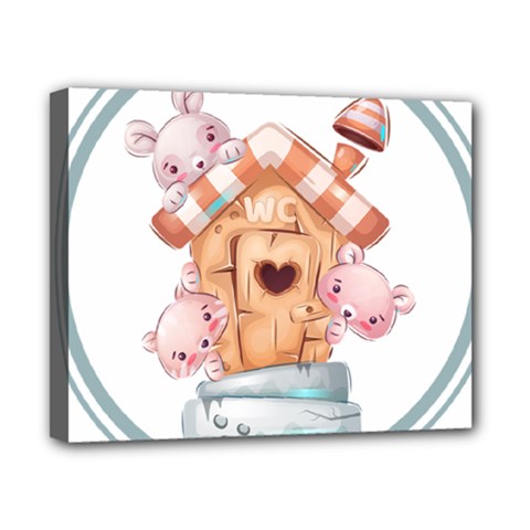 House Pet Animal Cute Canvas 10  X 8  (stretched) by Sarkoni