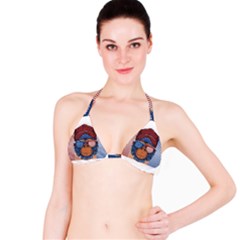 Gorilla Ape Zoo Mammal Usa Classic Bikini Top by Sarkoni