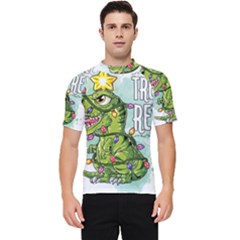 Dinosaur T-rex Dino Tyrannasaurus Men s Short Sleeve Rash Guard by Sarkoni