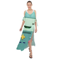 Bmo Adventure Time Maxi Chiffon Cover Up Dress by Bedest