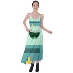 Bmo Adventure Time Tie Back Maxi Dress by Bedest