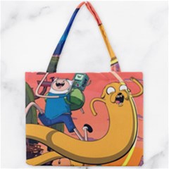 Finn And Jake Adventure Time Bmo Cartoon Mini Tote Bag by Bedest