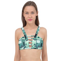 Adventure Time Bmo Cage Up Bikini Top by Bedest