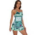 Adventure Time Bmo 2-in-1 Flare Activity Dress View3