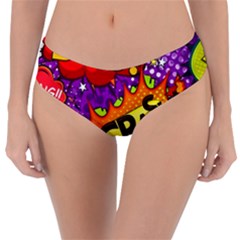 Crash Bang Adventure Time Art Boom Graffiti Reversible Classic Bikini Bottoms by Bedest