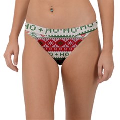 Ugly Sweater Merry Christmas  Band Bikini Bottoms by artworkshop