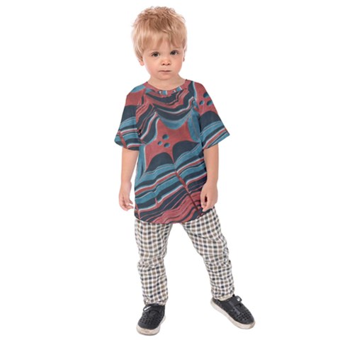 Dessert Land  pattern  All Over Print Design Kids  Raglan T-shirt by coffeus