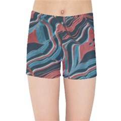 Dessert Land  pattern  All Over Print Design Kids  Sports Shorts by coffeus