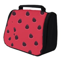 Seamless Watermelon Surface Texture Full Print Travel Pouch (small) by Hannah976