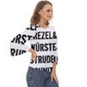 Its A German Thing bier brezel wurstel strudel schnitzel Cut Out Wide Sleeve Top View3