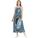 Grateful Dead Butterfly Pattern Boho Sleeveless Summer Dress View1