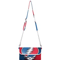 Grateful Dead Big Skull Mini Crossbody Handbag by Bedest