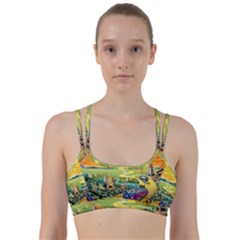 Grateful Dead Golden Road Line Them Up Sports Bra by Bedest