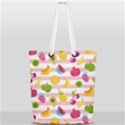 Tropical Fruits Berries Seamless Pattern Full Print Rope Handle Tote (Small) View2