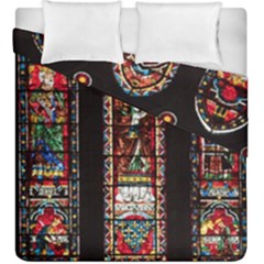 Photos Chartres Notre Dame Duvet Cover Double Side (king Size) by Bedest