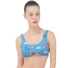Sky Pattern The Little Details Bikini Top by Apen