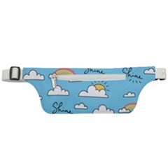 Sky Pattern Active Waist Bag by Apen