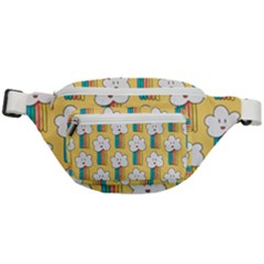 American Golden Ancient Totems Fanny Pack by Apen